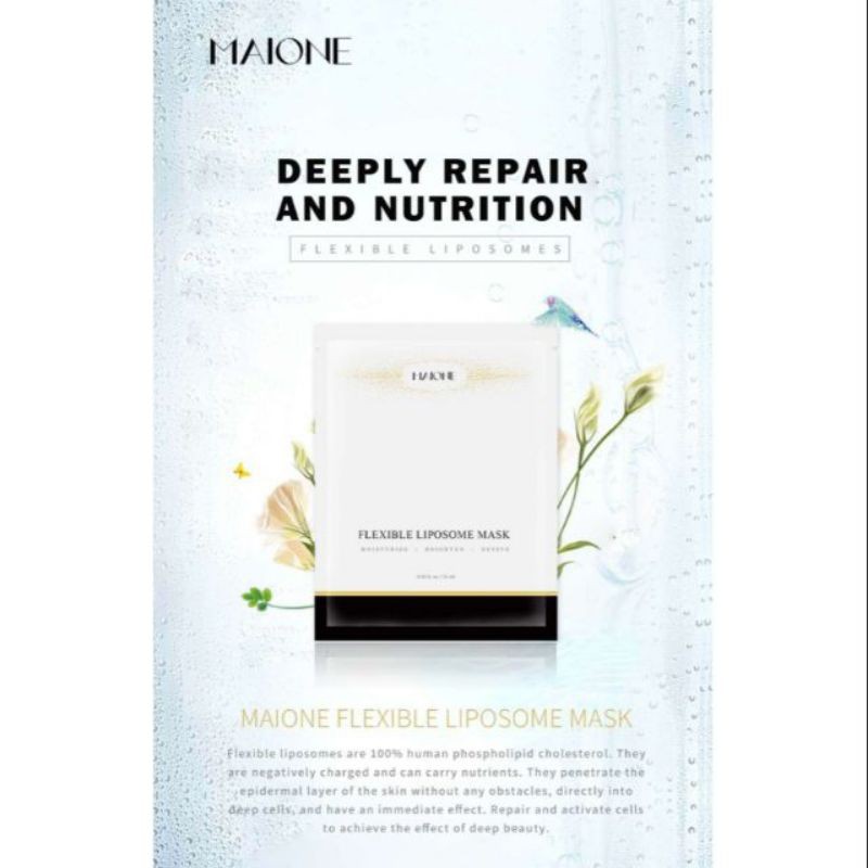 Maione flexible liposome mask 10sheets(free 5) | Shopee Malaysia