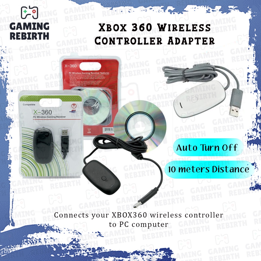 Microsoft Xbox 360 Wireless Gaming Receiver Adapter For Windows PC – Used, Excellent Condition