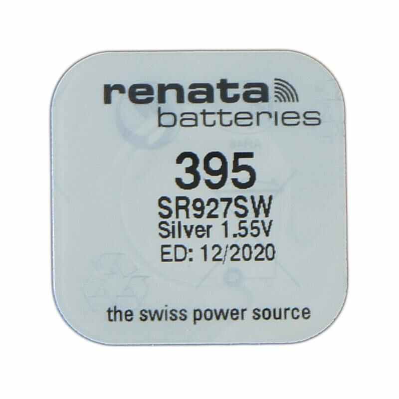 Batteria Renata 395 SR927SW 1.55V - Batteria Orologio Svizzera