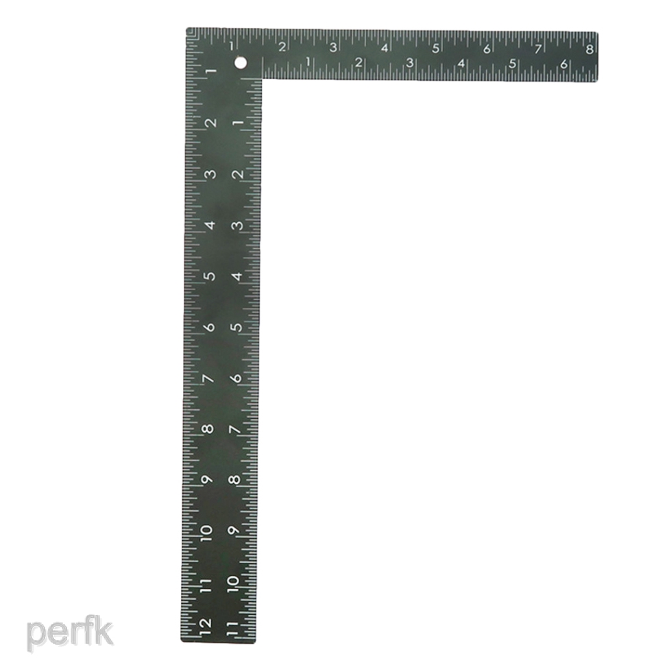 Steel L-Square Angle Ruler 90 Degree Ruler For Woodworking Carpenter Tool 