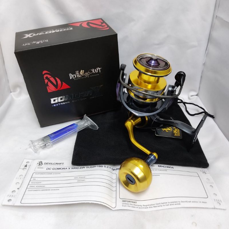 DEVIL CRAFT GOMORA X SPINNING (2022 model) Shopee Malaysia