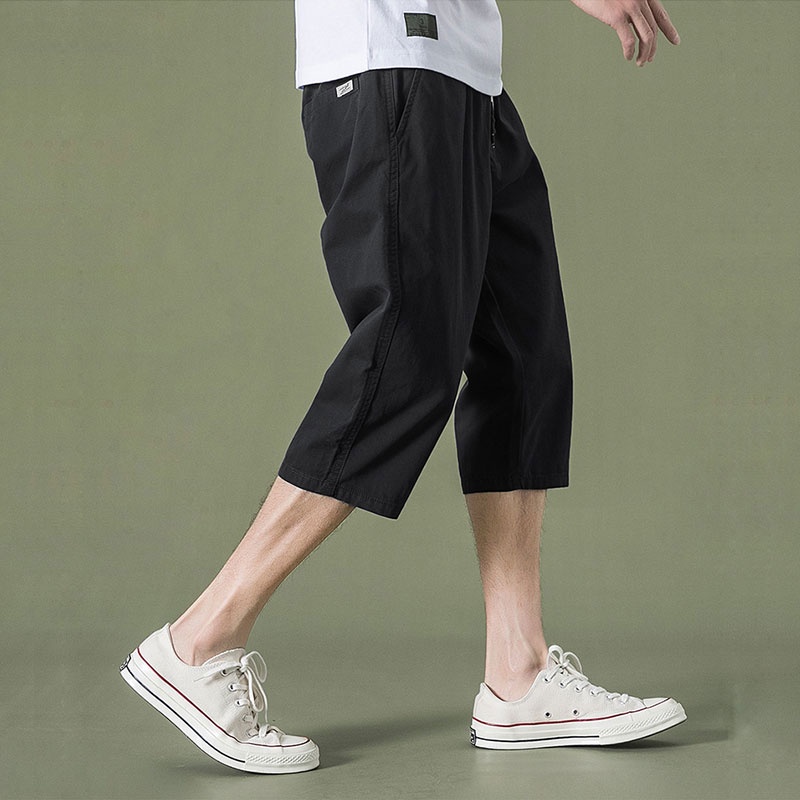 Mens three quarter track pants on sale