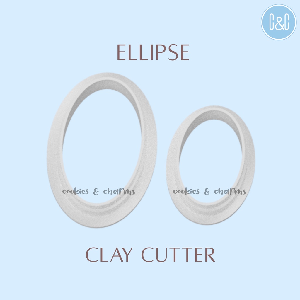 Ellipse Shape Clay Cutter | Shopee Malaysia