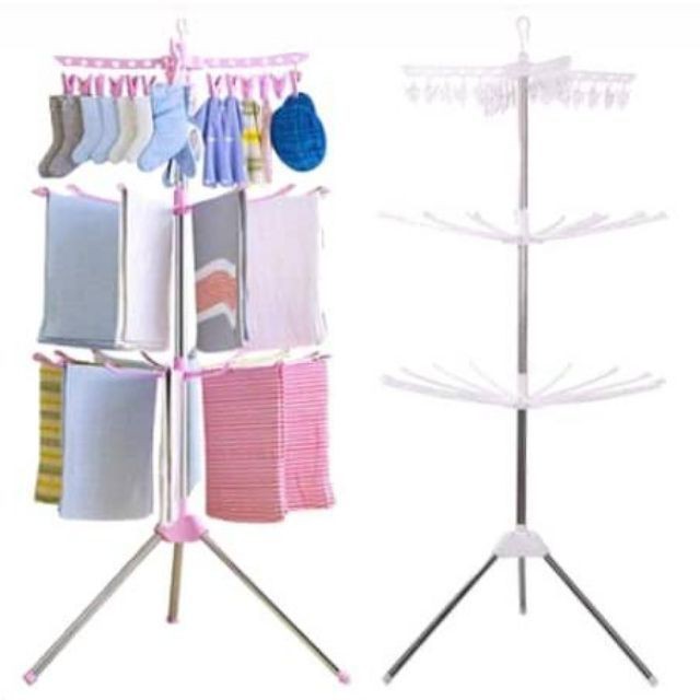 Clothes Hanging & Drying Rack - Penyidai Kain (3-Tier) | Shopee Malaysia