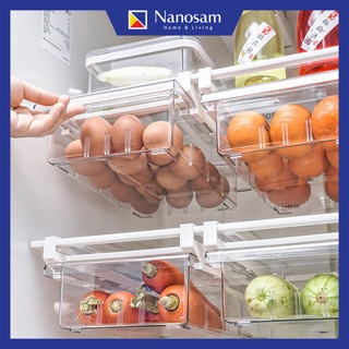 HapiLeap Retractable Drawer Organizer For Fridge, Refrigerator