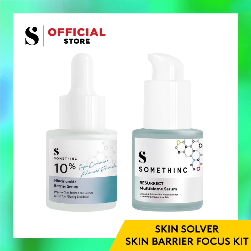 Somethinc Skin Solver Skin Barrier Focus Kitresurect Multibiome Serum 20ml 10 Niacinamide