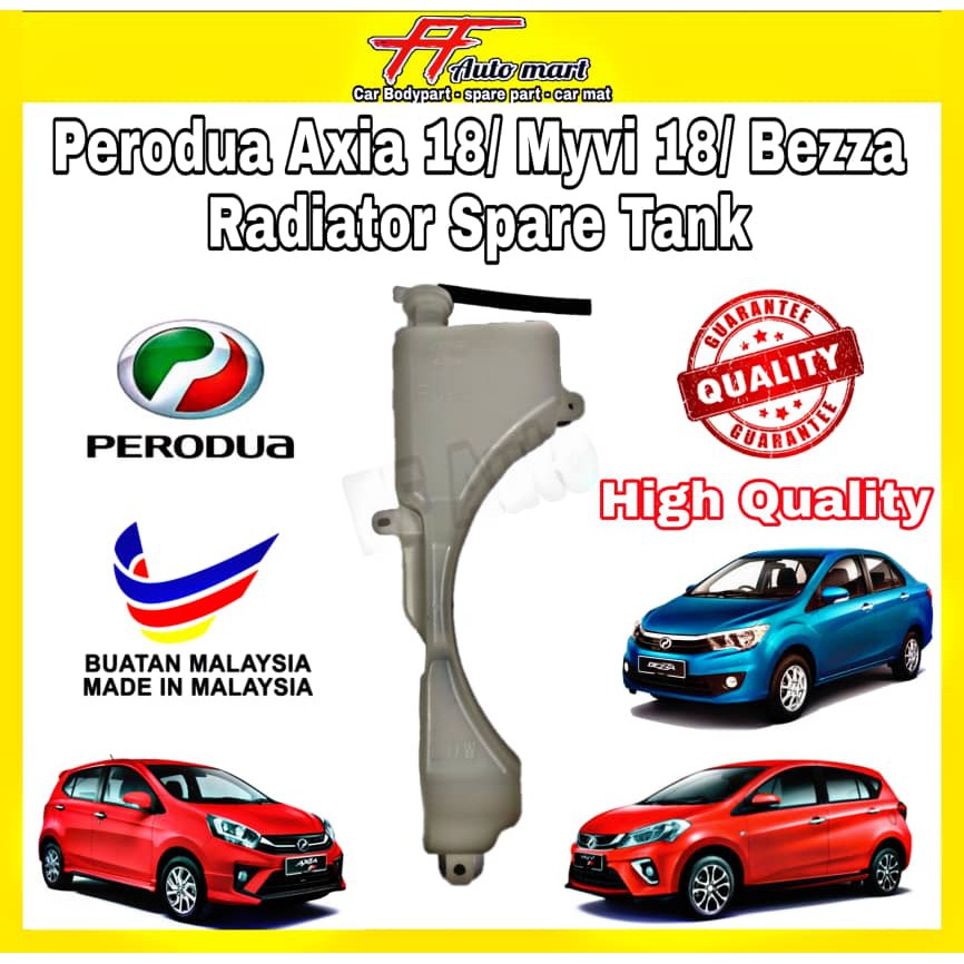 Perodua Axia 18/ Myvi 18/ Bezza Radiator Spare Tank - Tangki Simpanan ...