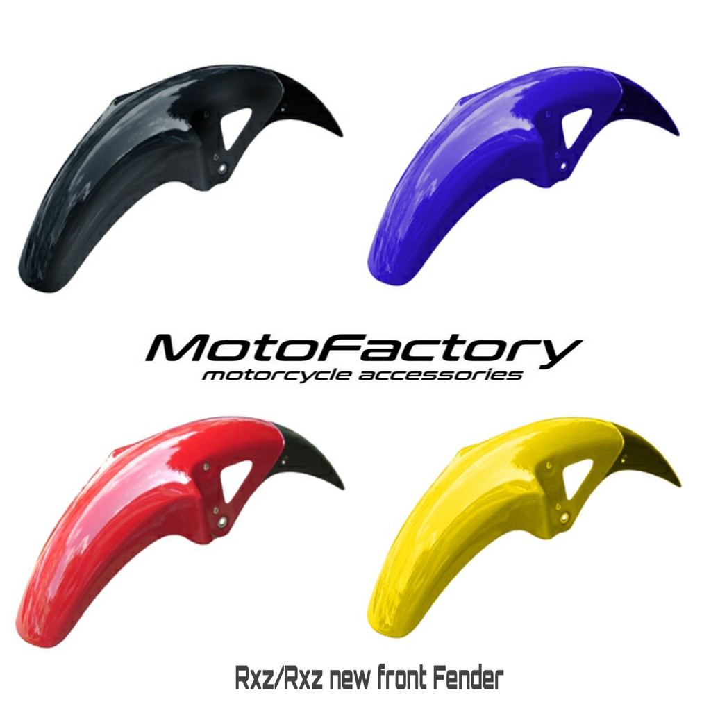 YAMAHA RXZ RXZ CATALYZER RXZ 5PV FRONT FENDER MUDGUARD [RIVET BESAR] # ...