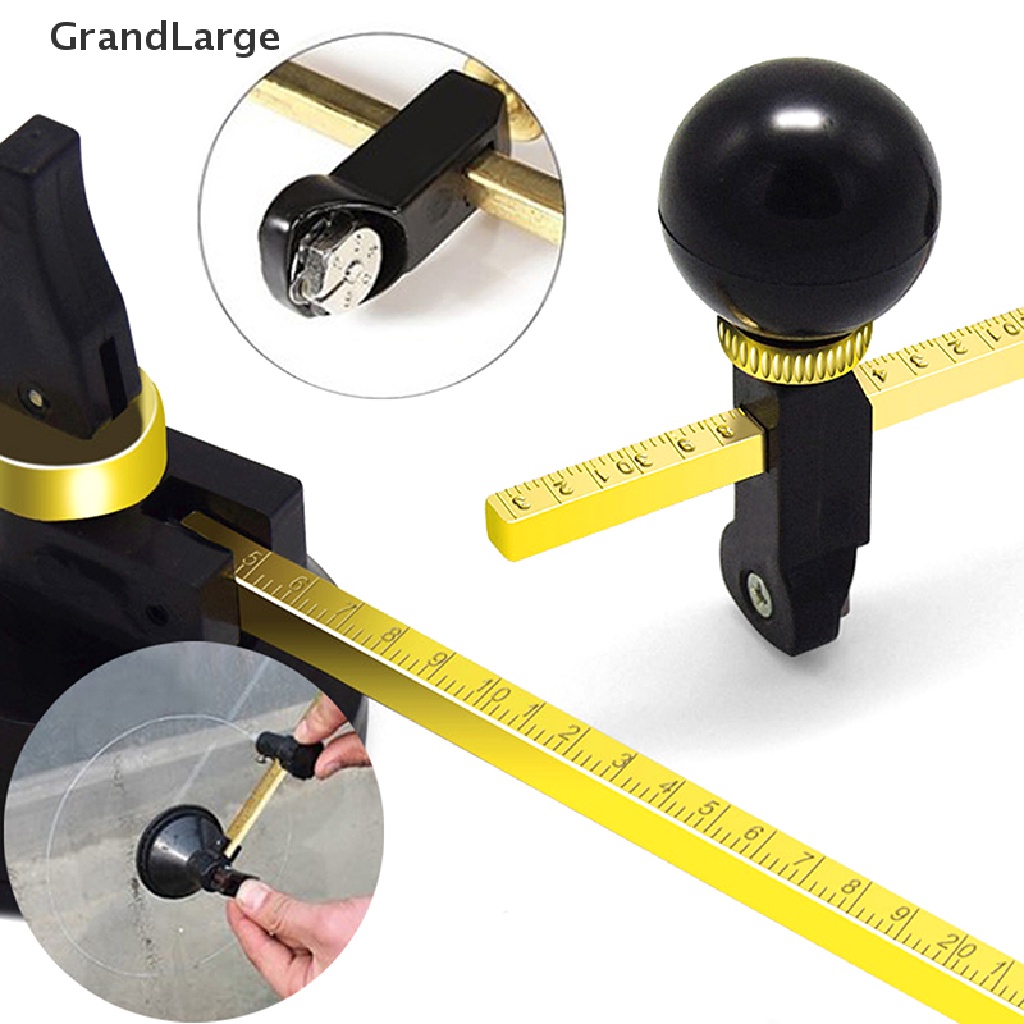 [GrandLarge] 1PC Professional Circle Circular Glass Cutter With Round