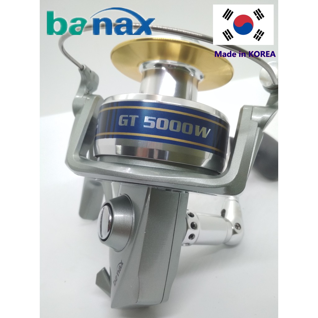 BANAX GT 2000W/3000W/4000W/5000W FISHING REEL mesin mancing