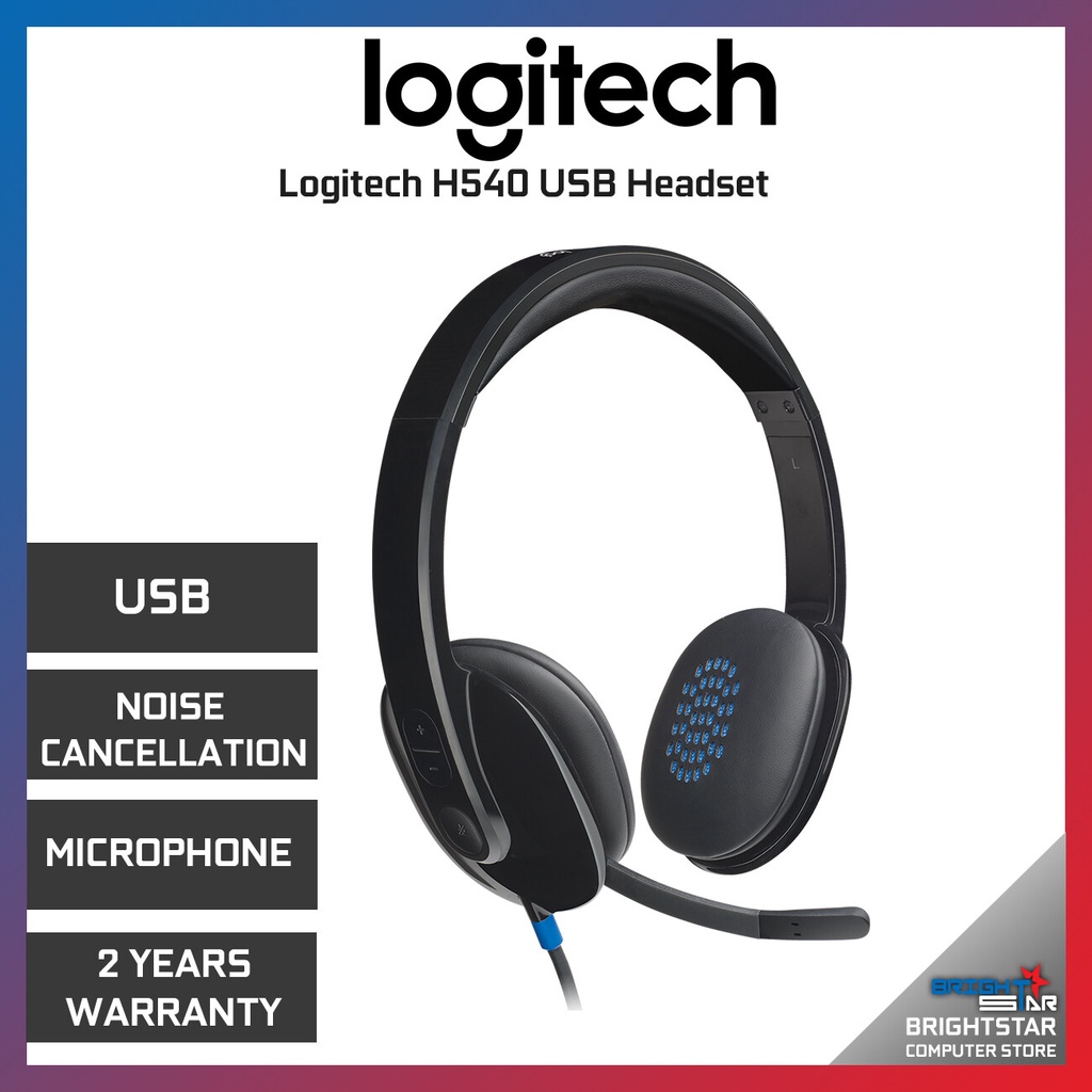 Logitech H540 Usb Headset 