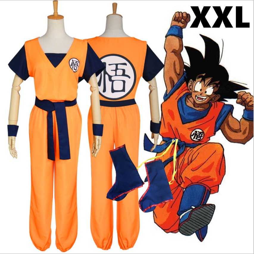 cp175 Adult Goku Costume Dragon Ball Set 27/wc27.1/ac19.1 | Shopee Malaysia