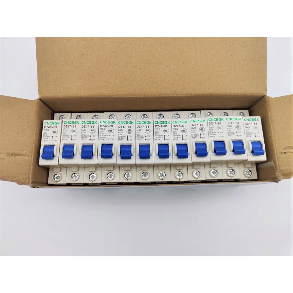 CNCSGK Miniature Circuit Breaker DZ4763 AC breaker DC breaker 1P (BOX