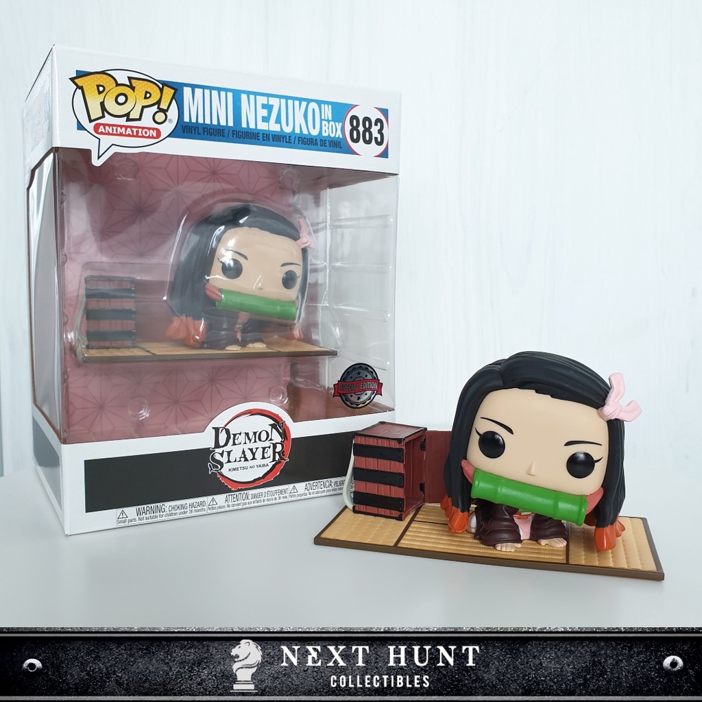 Funko POP! Demon Slayer – Figurine Nezuko Kamado Mini Dans Sa Boîte – 9,5 Cm – Collection Anime - 9