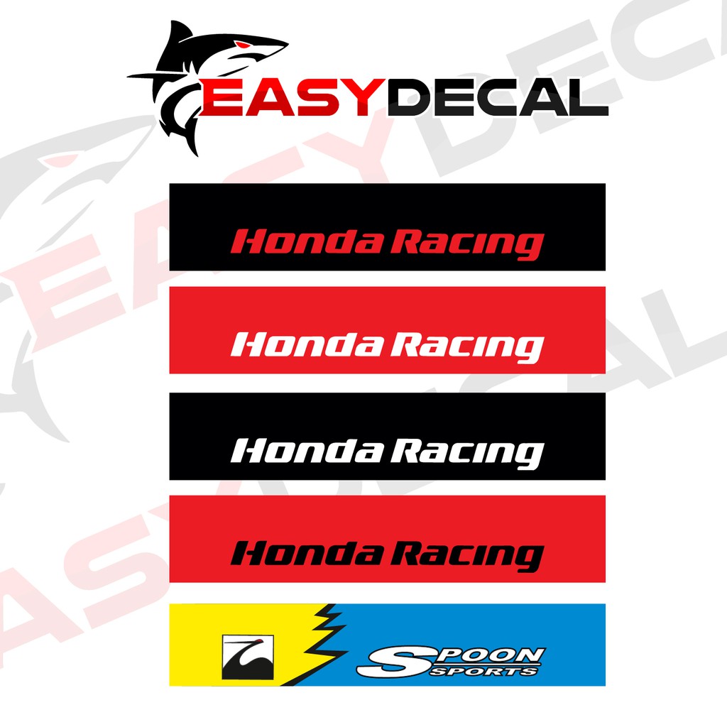 HONDA RACING & SPOON SPORTS WINDSCREEN / WINDSHIELD FOR ALL TYPE OF ...