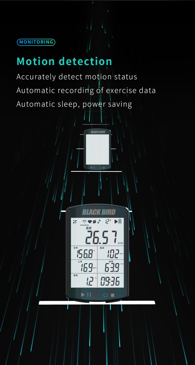 Blackbird GPS wireless code meter with continuous treading frequency ...