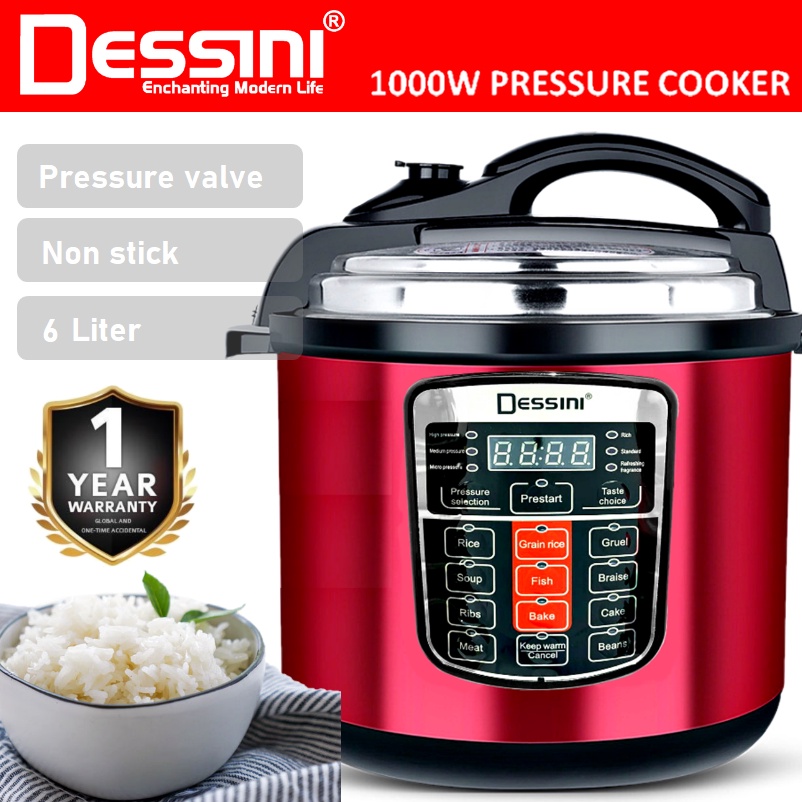 Electric pressure cooker best sale stainless steel inner pot