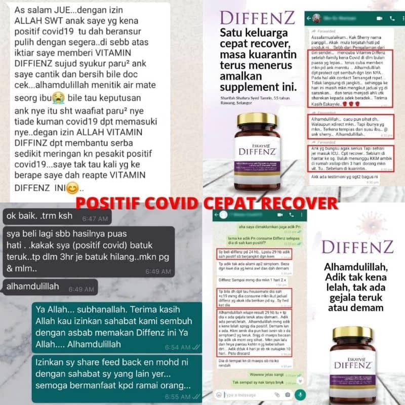 ADEMI Diffenz Eskayvie Diffenz Junior Vitamin C D Pak Nil Kids ...
