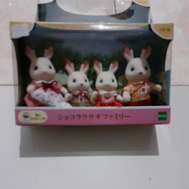 Sylvanian families - family set rabbit rat bear wolly alpaca Paint ...