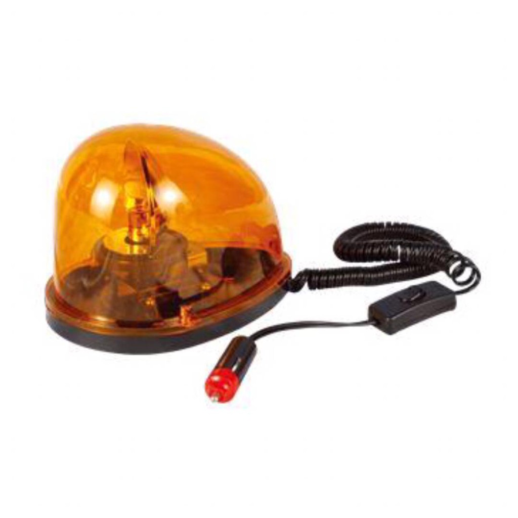 12V VEHICLE ROTATING WARNING LIGHT WITH MAGNETIC MOUNTED. | Shopee Malaysia