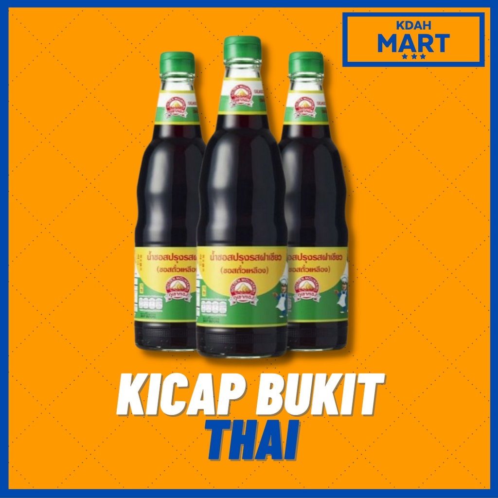 Kicap Bukit Thai (Golden Mount) Thailand READYSTOCK 600ml | Shopee Malaysia