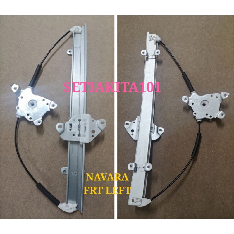 NISSAN NAVARA D40 POWER WINDOW GEAR/DOOR REGULATOR AUTO/BRACKET CERMIN