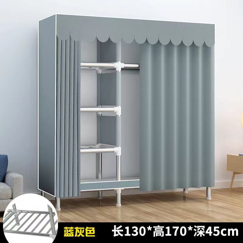 🔥Ready Stock🔥Wardrobe for rental room clothes wardrobe assembly steel ...