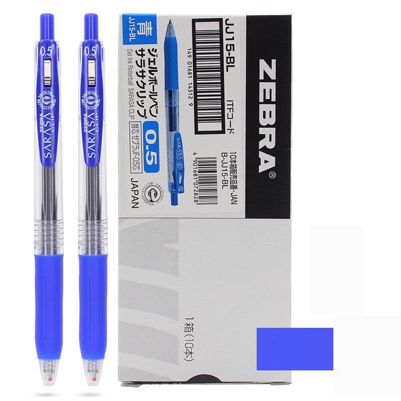 Zebra+Sarasa+Mark+on+0.5mm+GEL+Pen+Refill+Black+Ink+3pcs for sale online
