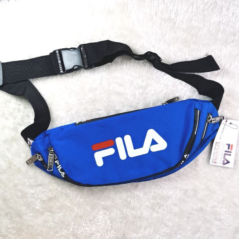 FILA Sling Bag Shoulder Waterproof Chest Bag Waist Bag Beg Sahu Beg Sandang Shopee Malaysia