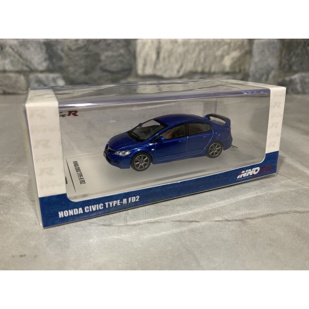 1:64 Inno Honda Civic Type-R FD2 Blue | Shopee Malaysia