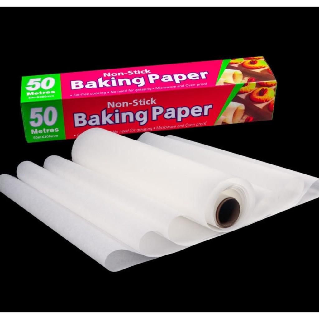 50/35/10/5M NonStick Cookie Sheet Parchment Paper Baking Sheets Pan Line  Paper Oil Paper Butter Non-stick Paper