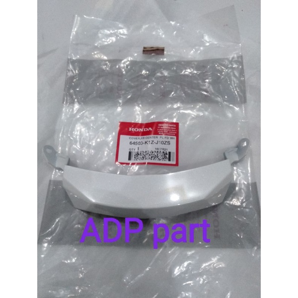 PUTIH 64503-k1z-j10zs COVER Chin CENTER Bottom Headlight PCX160 White ...