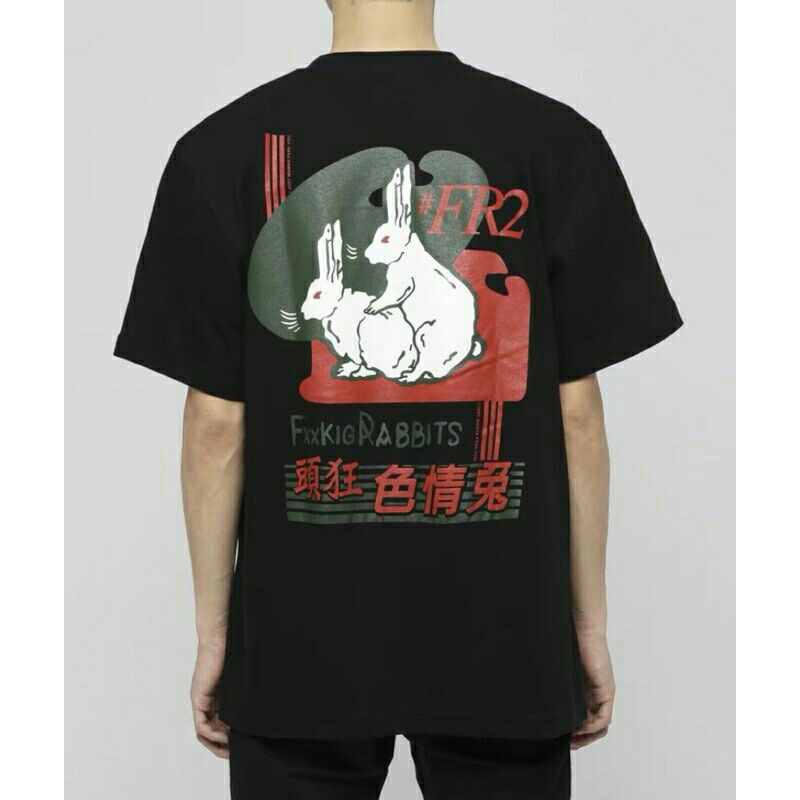 FR2 FXXKING RABBITS 20SS t-shirts/SWAG tees/JAPAN TOKYO trendy