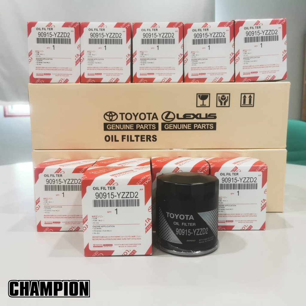 OIL FILTER TOYOTA FOR HILUX INNOVA FORTUNER HIACE ESTIMA ALPHARD ...