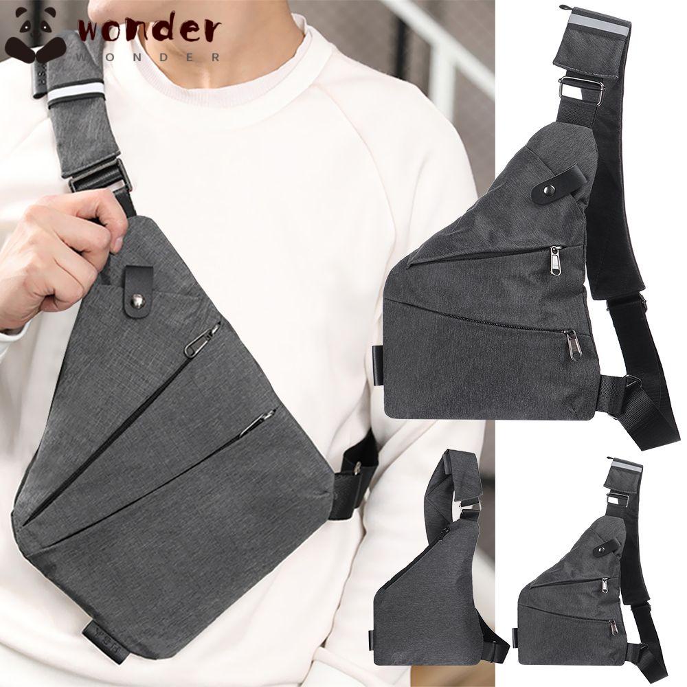 WONDERFUL New Anti theft Package Nylon Chest Pack Shoulder Pocket
