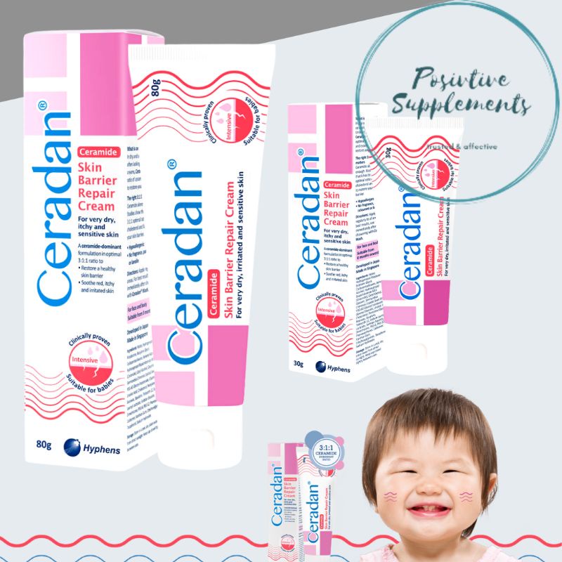 CERADAN SKIN BARRIER REPAIR CREAM 30G / 80G | Shopee Malaysia