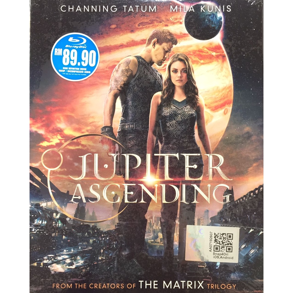 Blu-ray Movie Jupiter Ascending (Import 50GB) (2015) | Shopee Malaysia