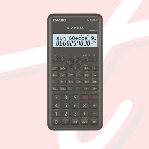 Casio FX 350MS 2 Scientific Calculator Shopee Malaysia