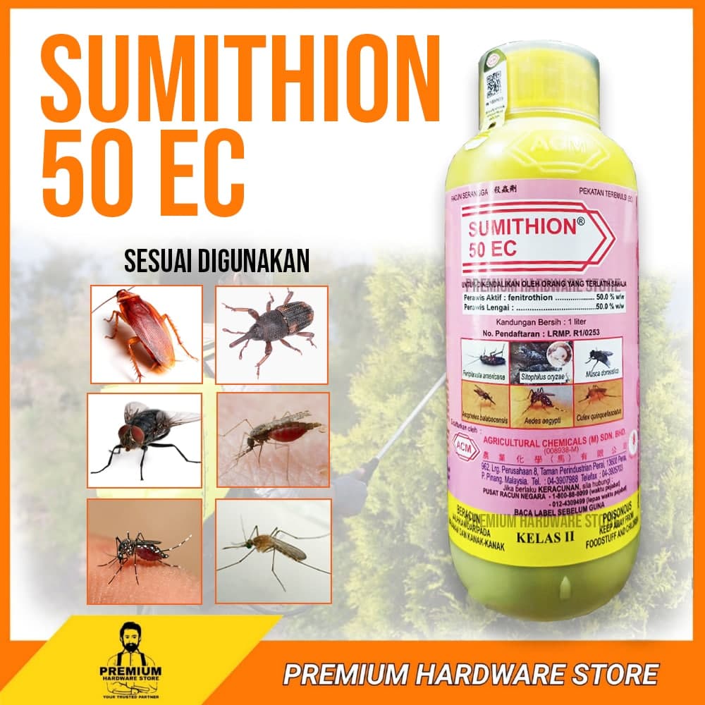 ACM Sumithion 50EC (1 Liter) | Shopee Malaysia