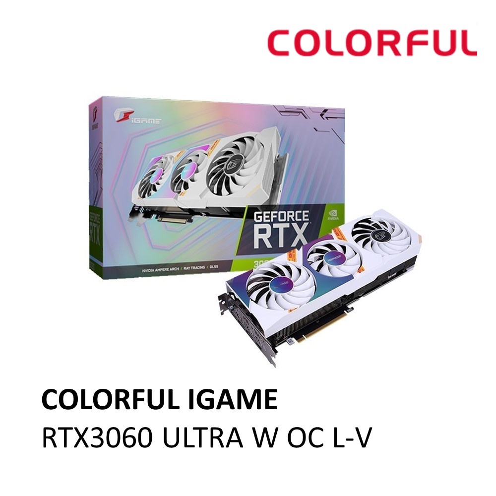 Colorful iGame GeForce RTX 3060 Ultra W OC 8GB-V (LHR) Graphic 