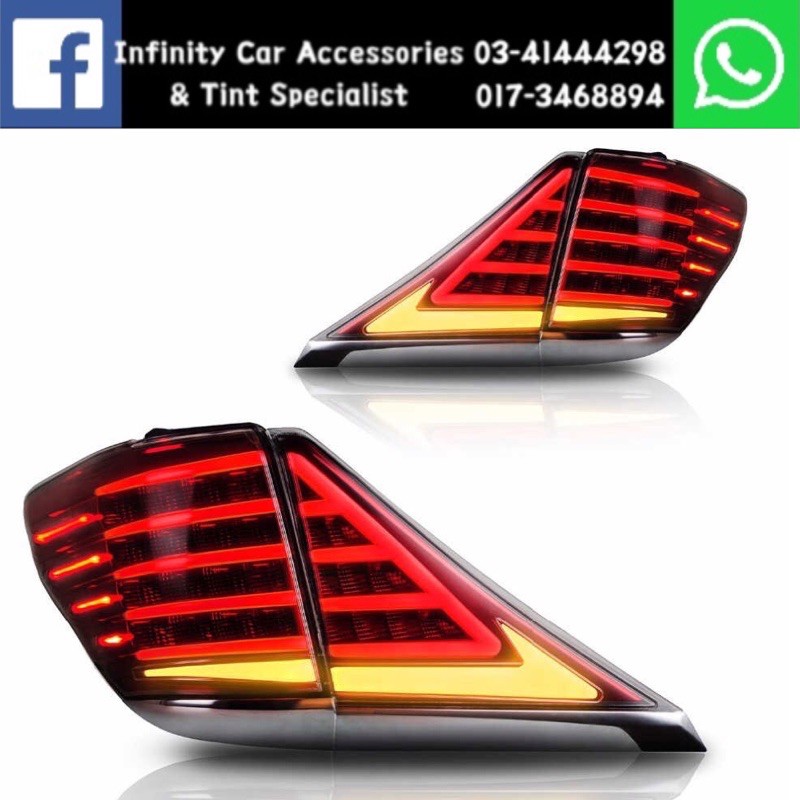 Toyota Vellfire / Alphard Anh20 LED Taillamp Tail Lamp Light Turn ...