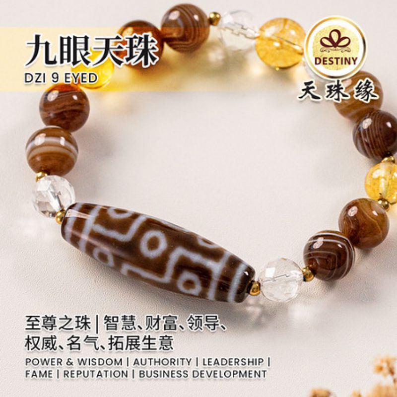 九眼天珠NINE EYE DZI 至尊珠| Shopee Malaysia