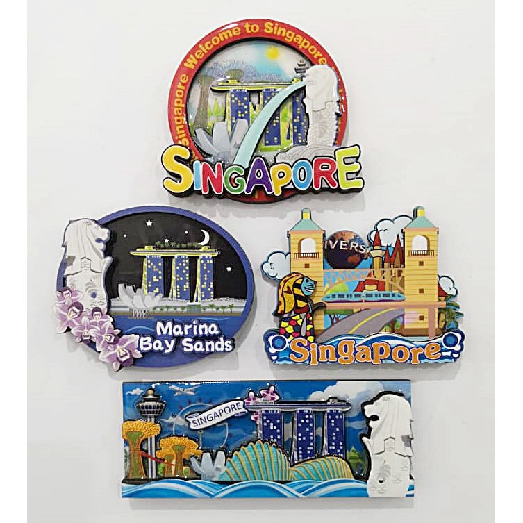 3D Wooden Fridge SINGAPORE, AUSTRALIA , TAJ MAHAL INDIA & THAILAND HONG KONG Fridge