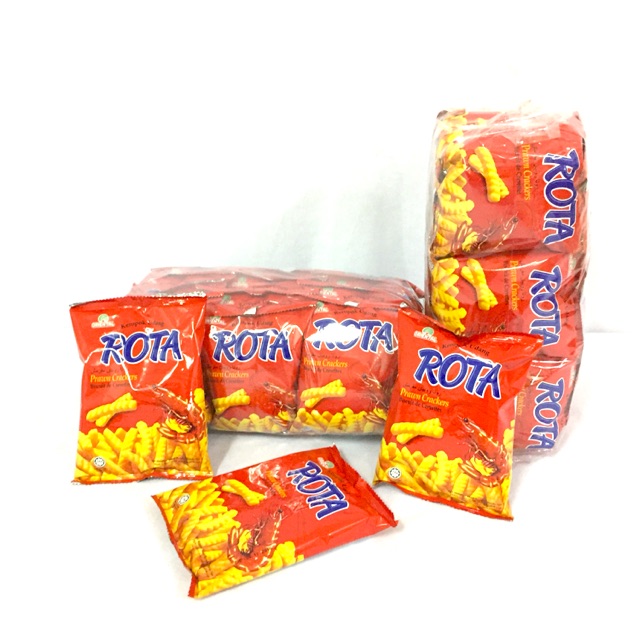 Oriental Rota Prawn Crackers 14gm x 8pkt Childhood Snacks Memories ...