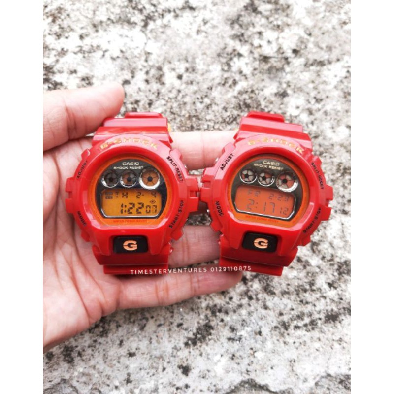 Cermin Kaca GShock DW6900 CB4 MAEL LAMBONG Men Digital Watch