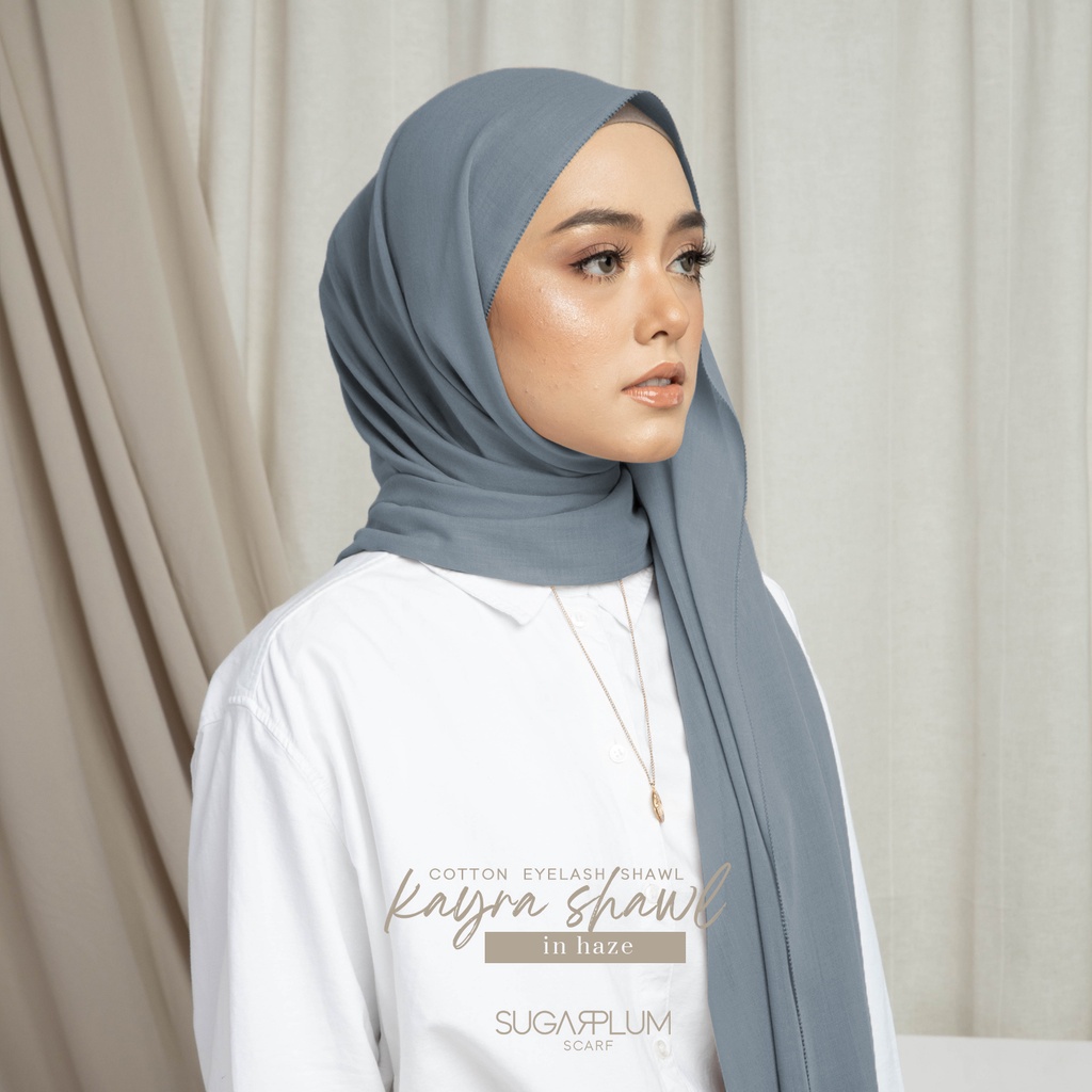 Shawl cotton eyelash discount