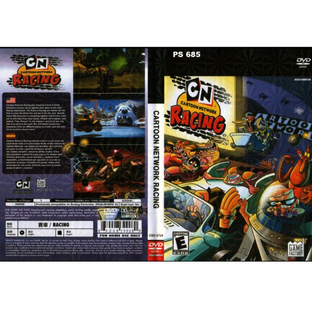 PS2 Games Collection Cartoon Network Racing
