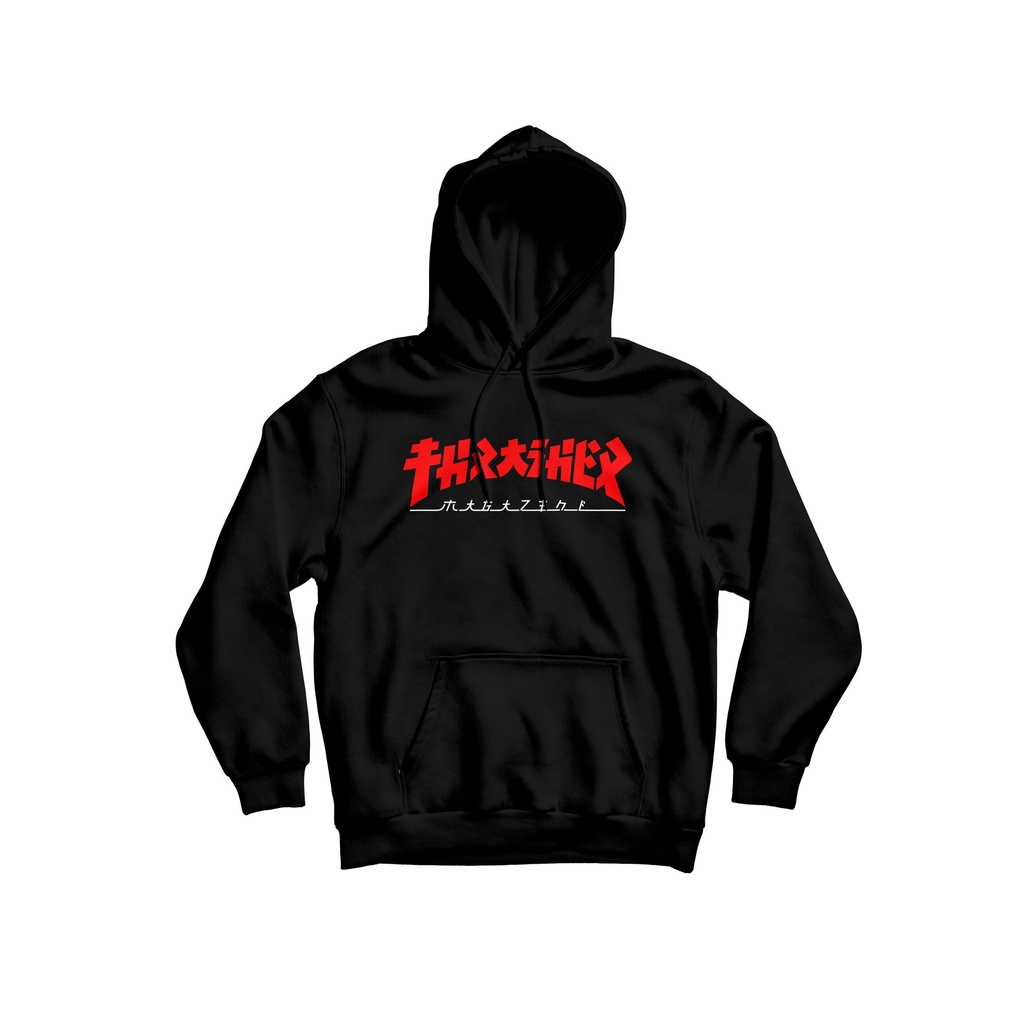 Thrasher Godzilla Hoodie (Black) | Shopee Malaysia