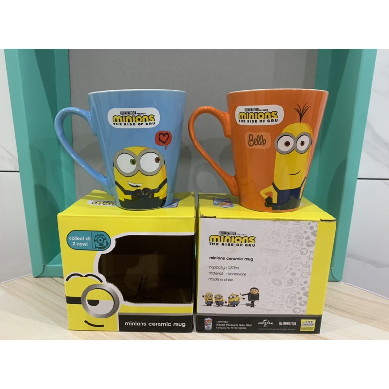 Cerámica 375 Ml Joy Toy Taza 3D Minions 2 Bob Joy Toy - Cerámica, 375 Ml, Apta Microondas, Con Caja De Regalo Taza Minions 2 Película