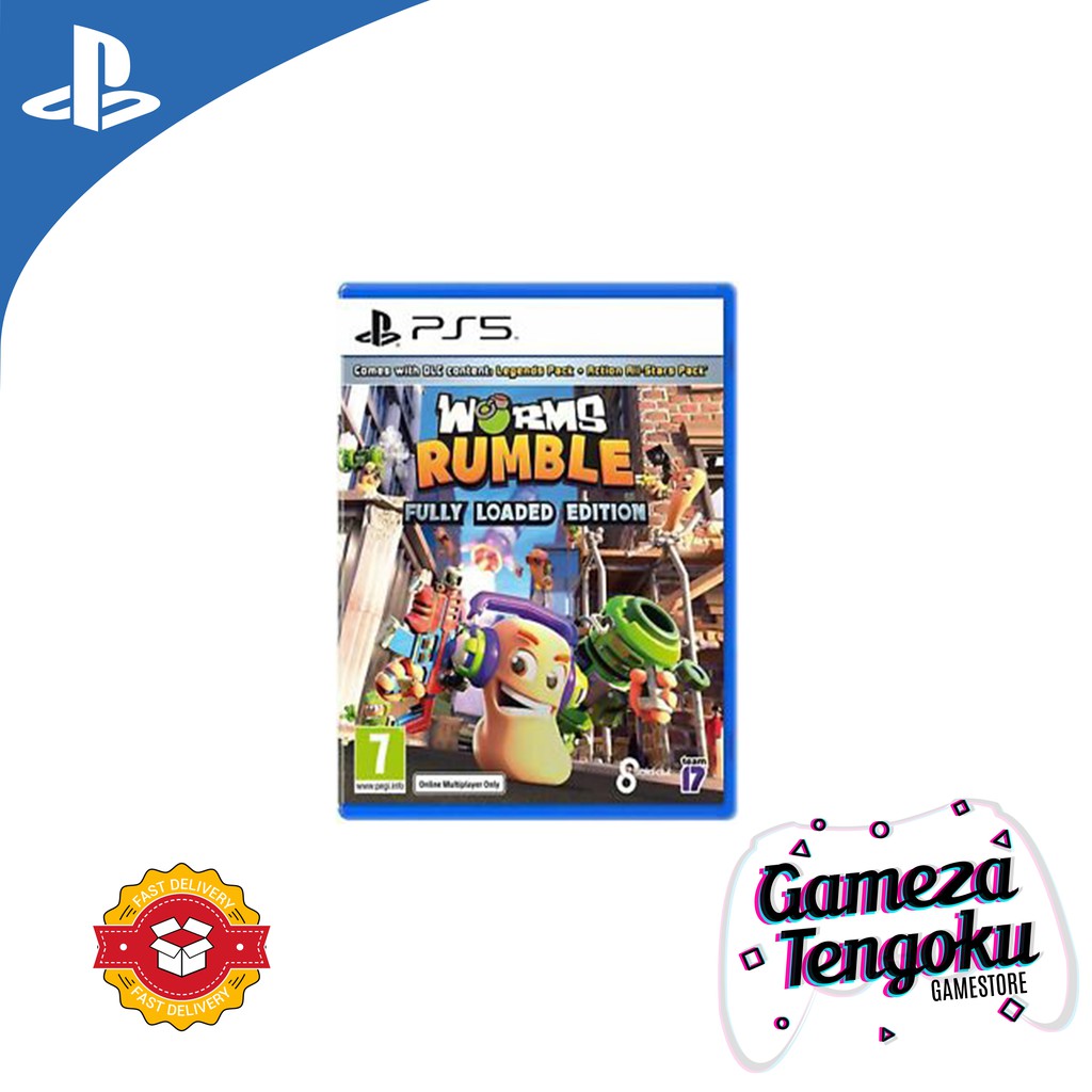 PS5 Worms Rumble (R2/English+Chinese)(Physical Game Disc) | Shopee Malaysia